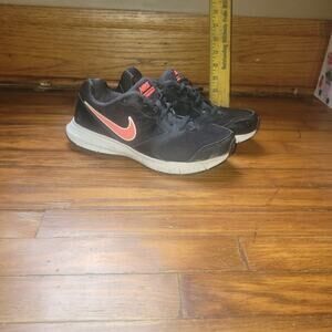 Nike Downshifter Shoes Womens 8.5 Black Athletic Running Gym Training